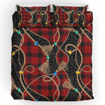 Ewing Scottish Tartan Twisted Ropes Stylized Bedding Set UK Bedding Set UK King 91*87 inch - Tartan Vibes Clothing