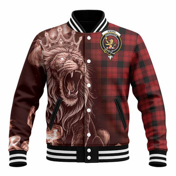 Ewing Tartan Baseball Jacket Roaring Lion Heritage