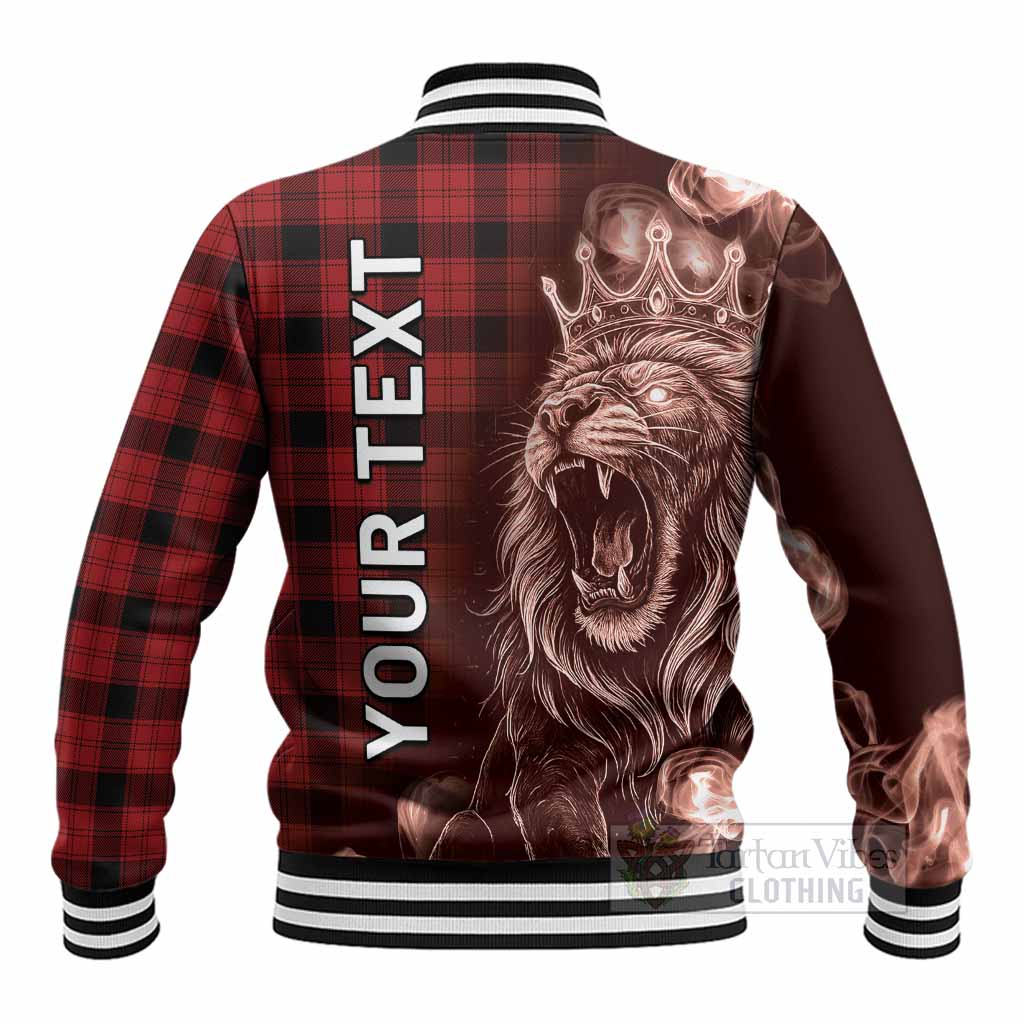 Ewing Tartan Baseball Jacket Roaring Lion Heritage