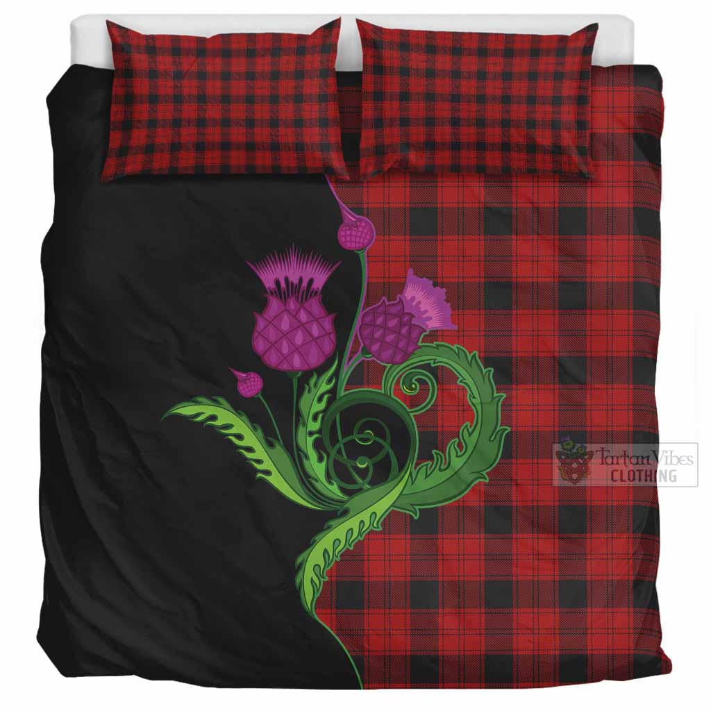 Ewing Tartan Bedding Set Traditional Scottish Thistle UK Bedding Set UK Super King 104*94 inch - Tartan Vibes Clothing