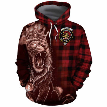 Ewing Tartan Cotton Hoodie Roaring Lion Heritage