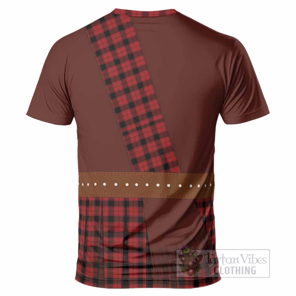 Ewing Tartan Crest T-Shirt Kilt Costume Style