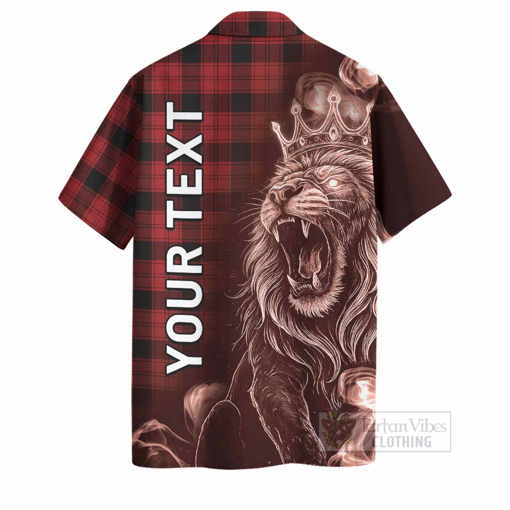 Ewing Tartan Hawaiian Shirt Roaring Lion Heritage