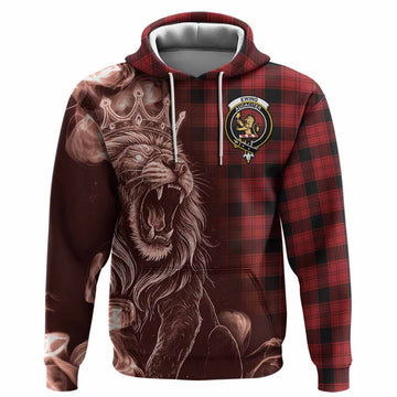 Ewing Tartan Hoodie Roaring Lion Heritage