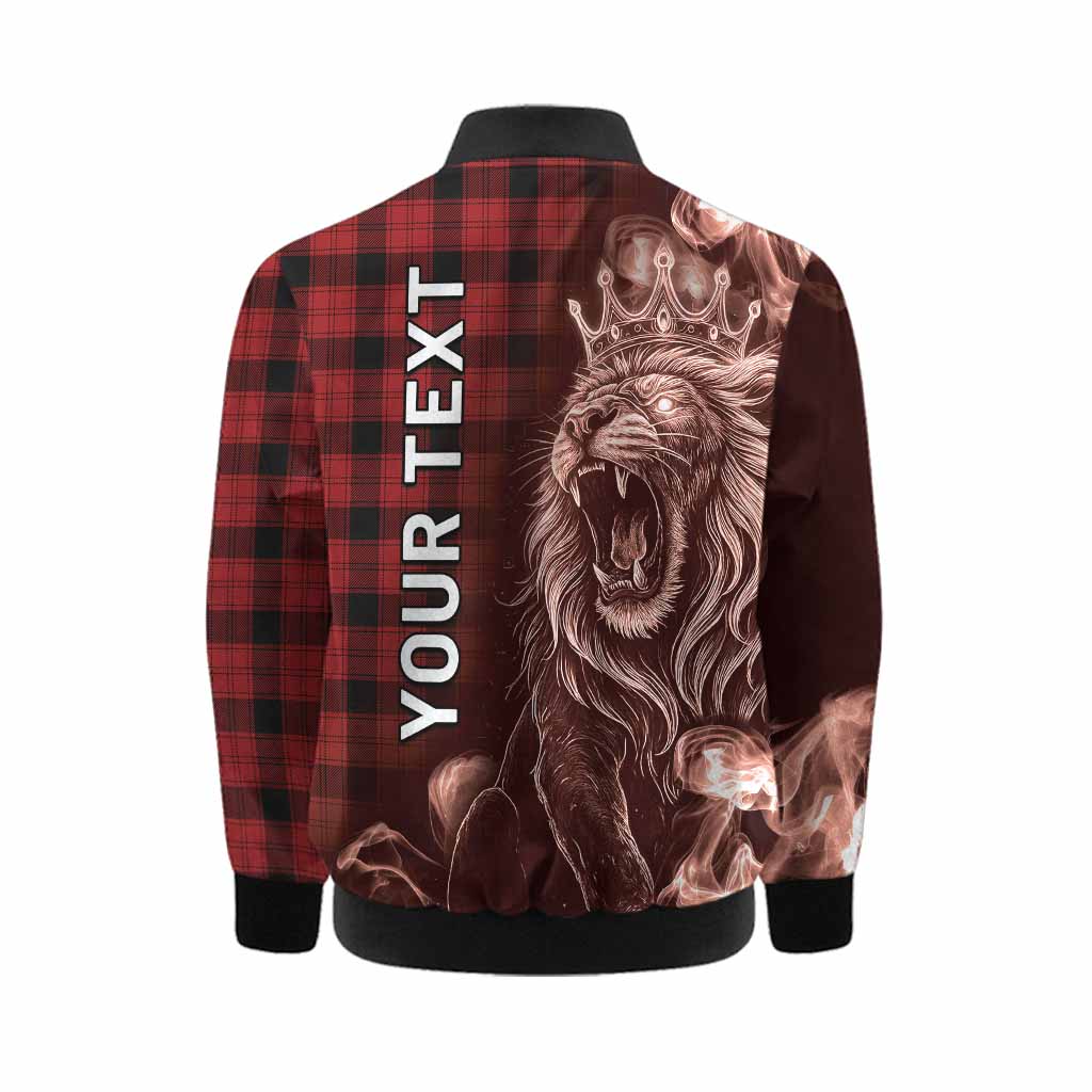 Ewing Tartan Kid Bomber Jacket Roaring Lion Heritage