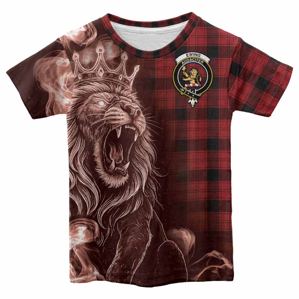 Ewing Tartan Kid T-shirt Roaring Lion Heritage