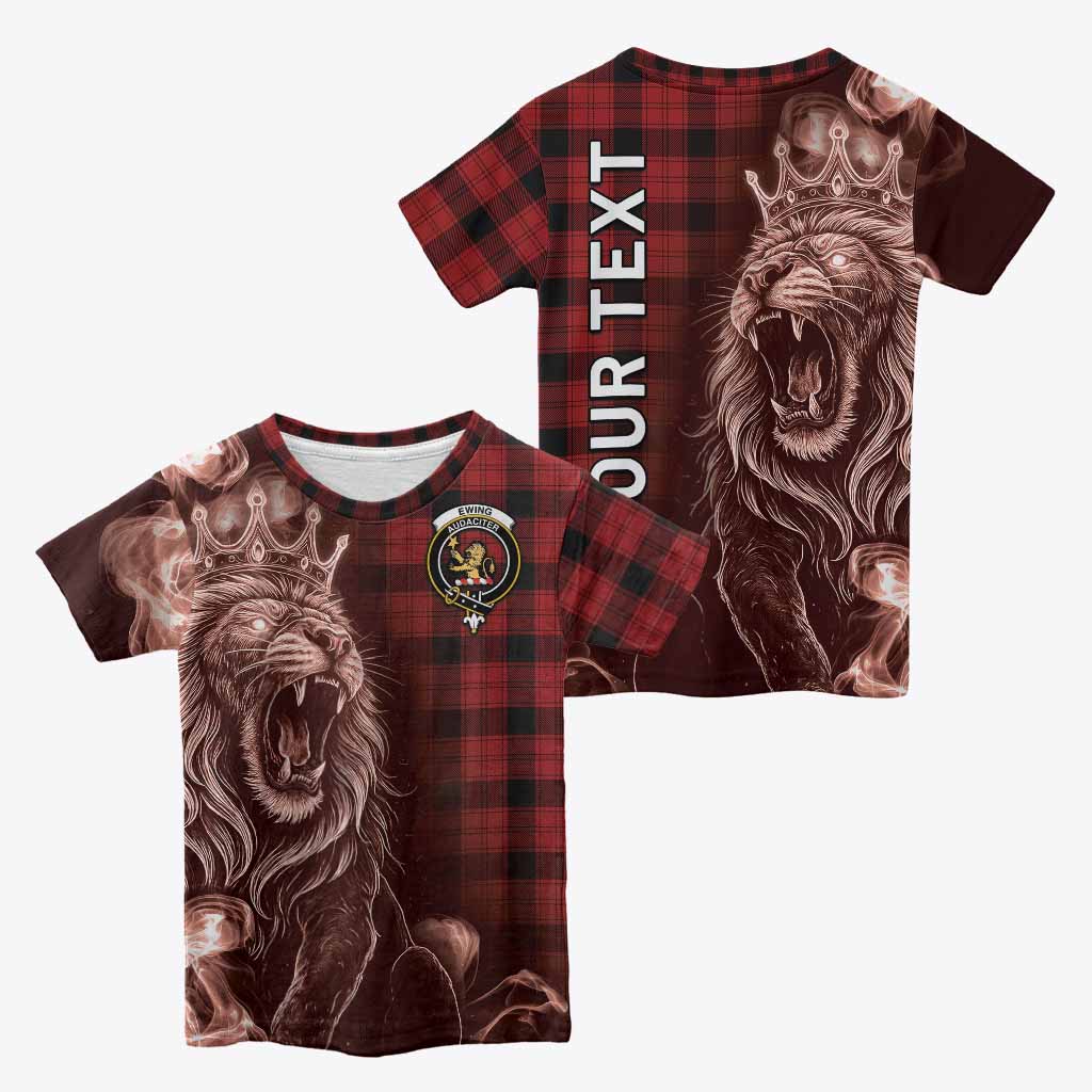 Ewing Tartan Kid T-shirt Roaring Lion Heritage