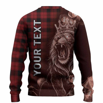 Ewing Tartan Knitted Sweater Roaring Lion Heritage