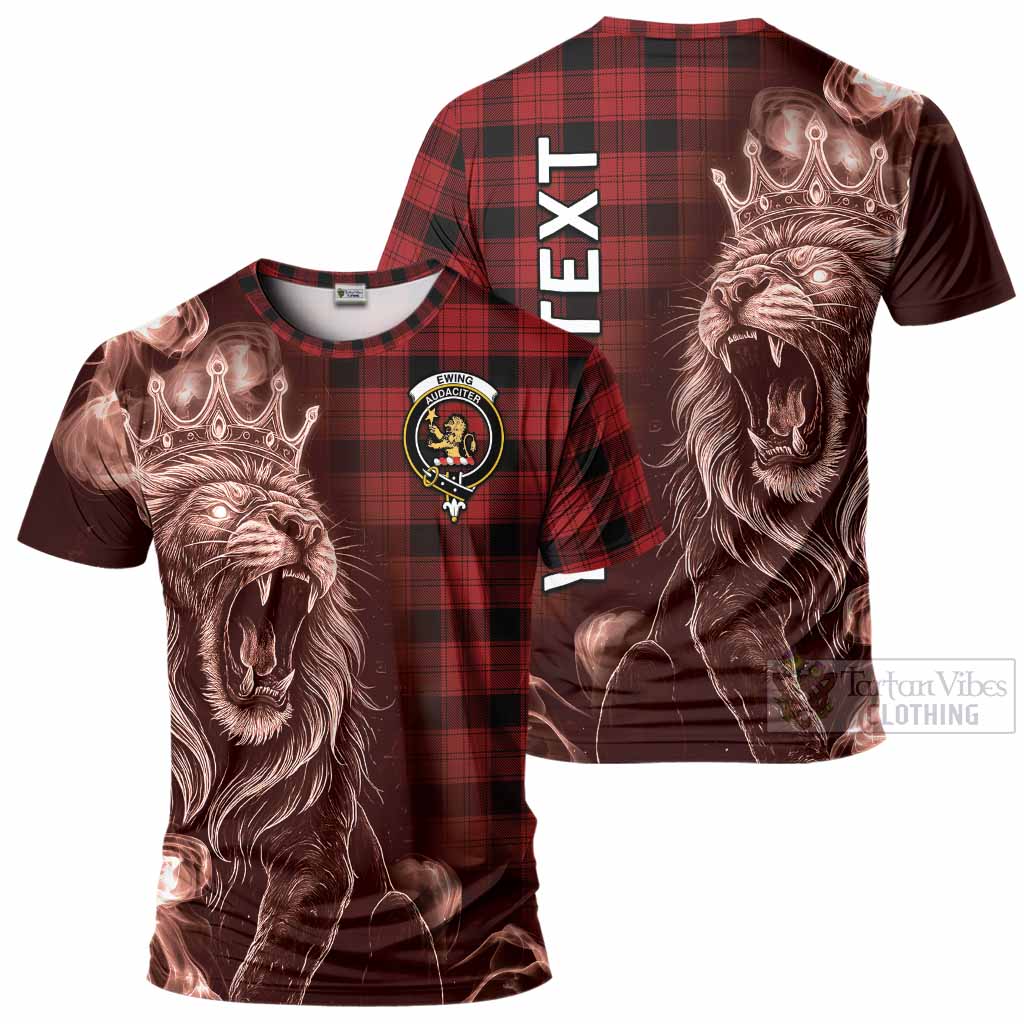 Ewing Tartan T-Shirt Roaring Lion Heritage