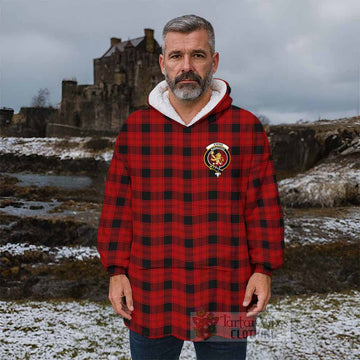 Ewing Tartan Wearable Blanket with Family Crest