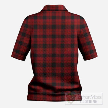 Ewing Tartan Women’s Polo Sweater Top