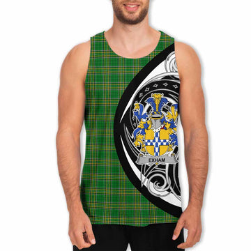 Exham Irish Clan Men's Tank Top Celtic Circle Style
