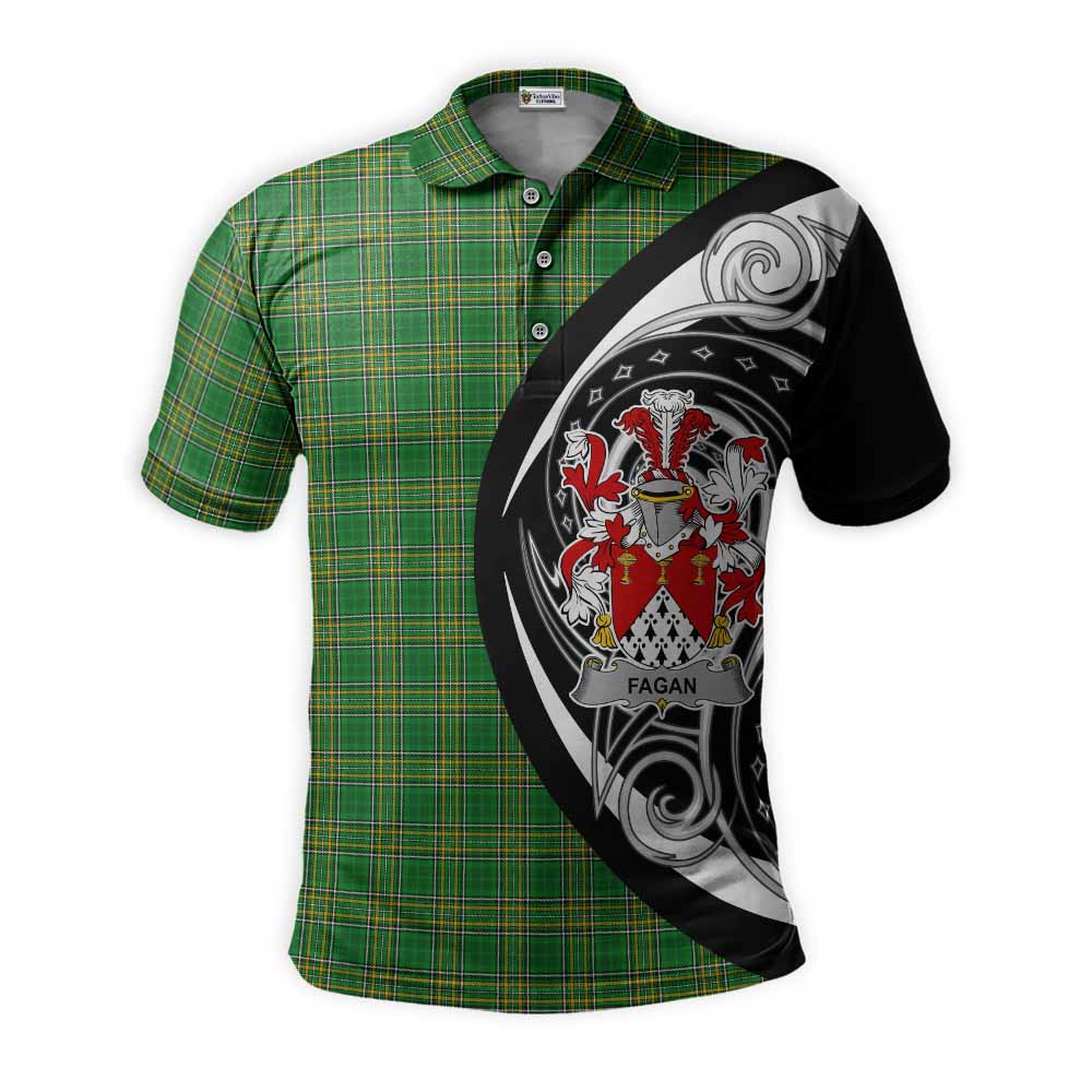 Fagan Irish Clan Polo Shirt Celtic Circle Style Kid - Tartan Vibes Clothing