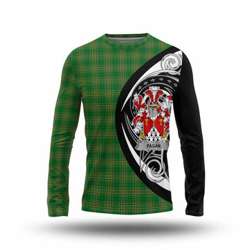 Tartan Vibes Clothing Fagan Irish Clan Long Sleeve T-Shirt Celtic Circle Style