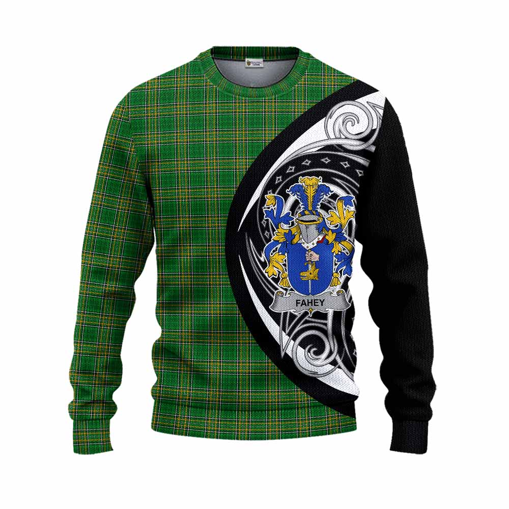 Tartan Vibes Clothing Fahey Irish Clan Knitted Sweater Celtic Circle Style
