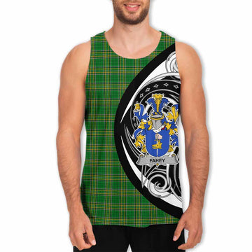 Fahey Irish Clan Men's Tank Top Celtic Circle Style
