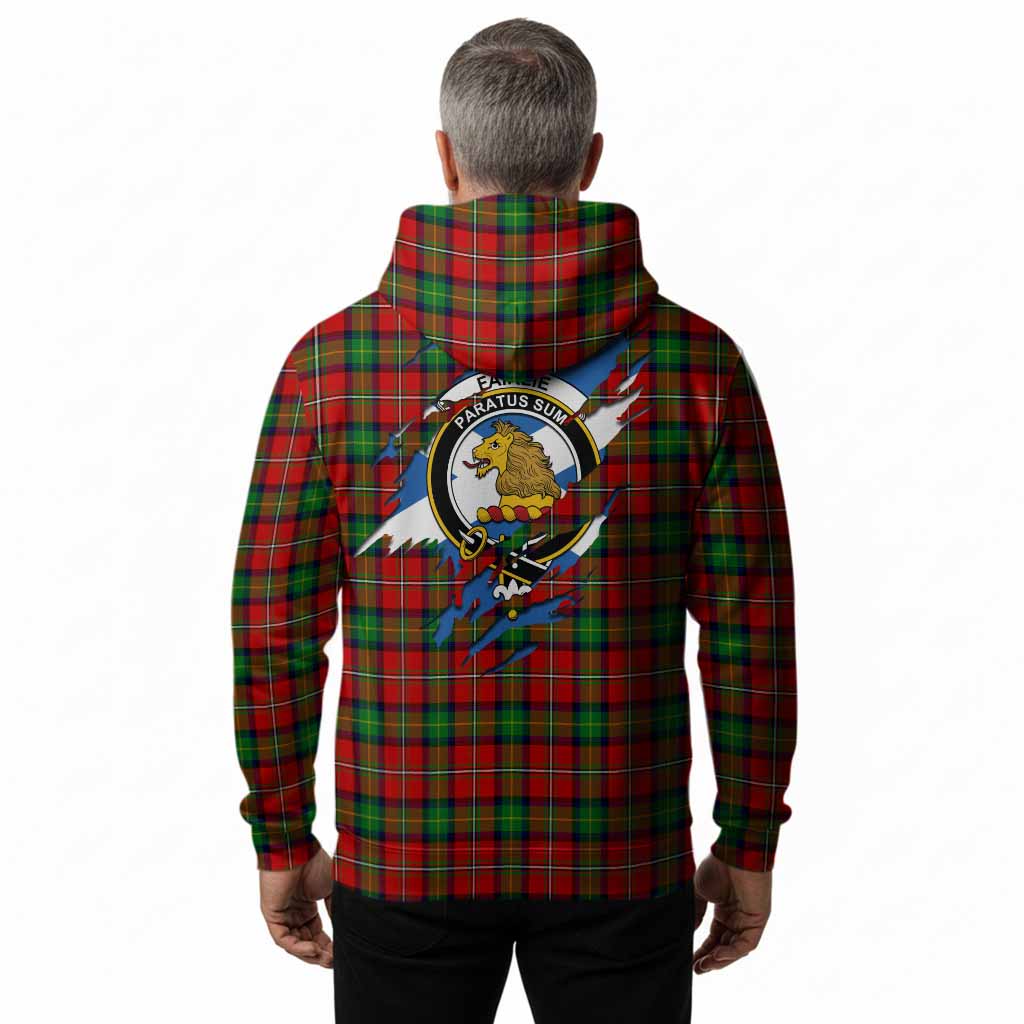 Fairlie Clan Crest In Me Tartan Hoodie Scotland Flag Style