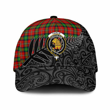 Fairlie Crest Tartan Classic Cap with New Zealand Silver Fern Half Style