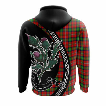 Fairlie Family Crest Tartan Hoodie Alba Thistle Inspired