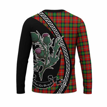 Fairlie Family Crest Tartan Long Sleeve T-Shirt Alba Thistle Inspired - Tartan Vibes Clothing