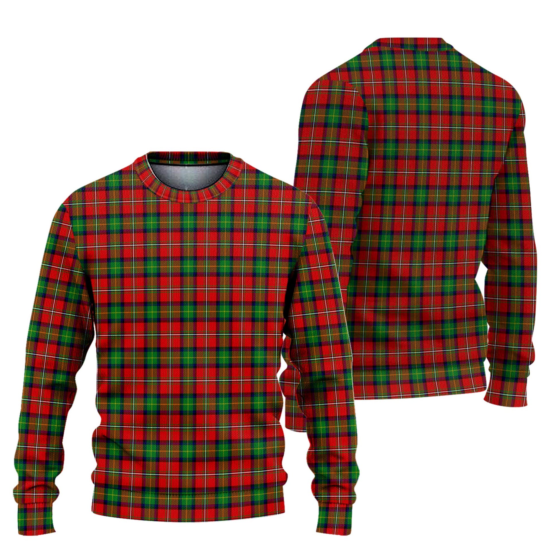 Fairlie Modern Tartan Knitted Sweater Unisex - Tartanvibesclothing