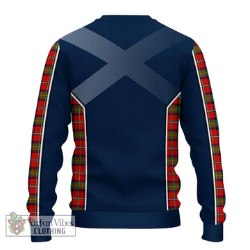 Fairlie Tartan Knitted Sweater with Family Crest and Lion Rampant Vibes Sport Style - Tartan Vibes Clothing
