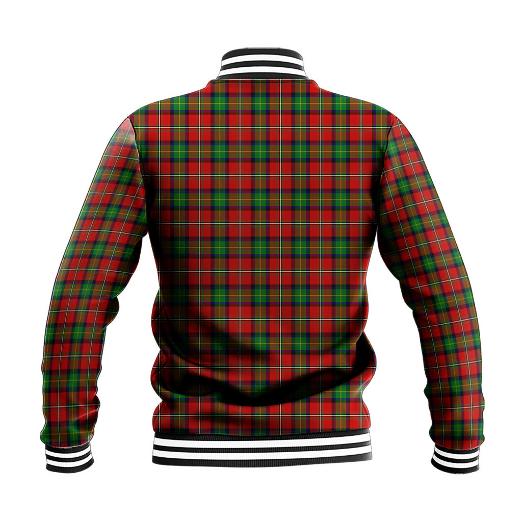 Fairlie Tartan Baseball Jacket with Family Crest - Tartan Vibes Clothing
