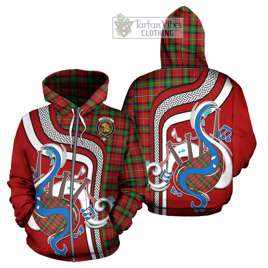 Fairlie Tartan Hoodie with Epic Bagpipe Style - Tartanvibesclothing Shop