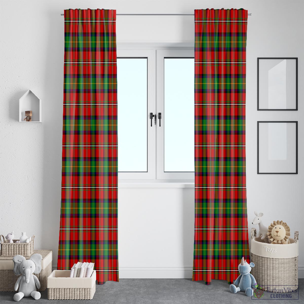Fairlie Tartan Window Curtain - Tartan Vibes Clothing