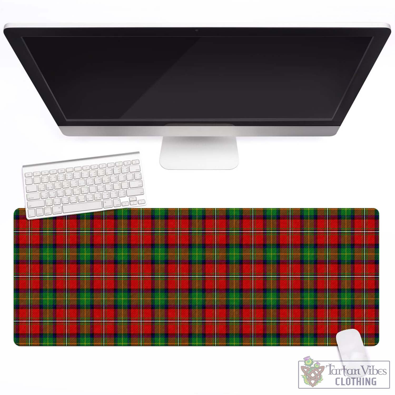 Tartan Vibes Clothing Fairlie Modern Tartan Mouse Pad