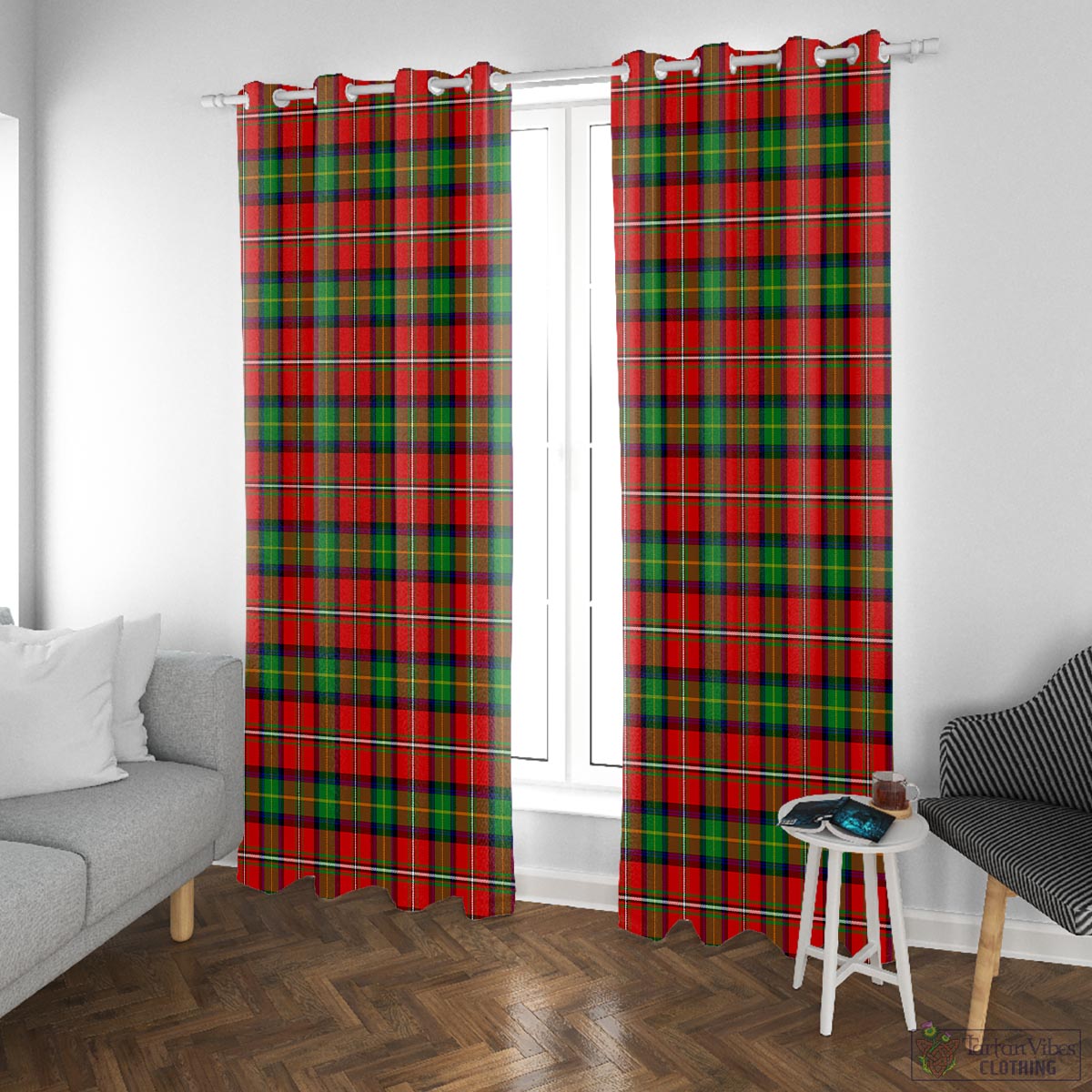 Fairlie Tartan Window Curtain - Tartan Vibes Clothing