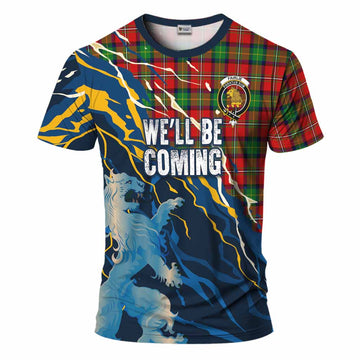 Fairlie Scotland Tartan T-Shirt WC2026 Football - We'll Be Coming
