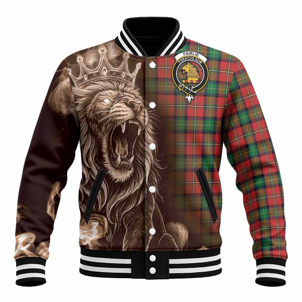 Fairlie Tartan Baseball Jacket Roaring Lion Heritage