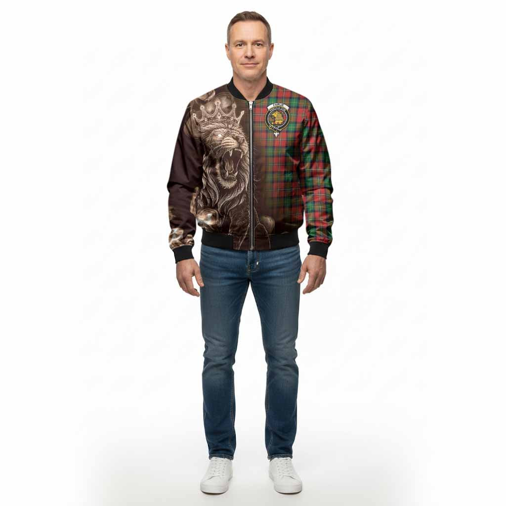 Fairlie Tartan Bomber Jacket Roaring Lion Heritage