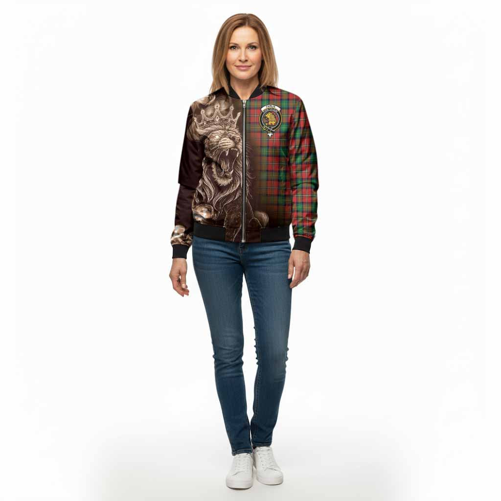 Fairlie Tartan Bomber Jacket Roaring Lion Heritage