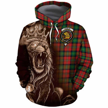 Fairlie Tartan Cotton Hoodie Roaring Lion Heritage