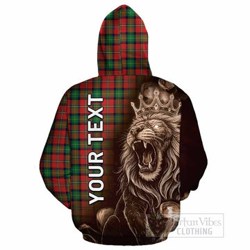 Fairlie Tartan Cotton Hoodie Roaring Lion Heritage