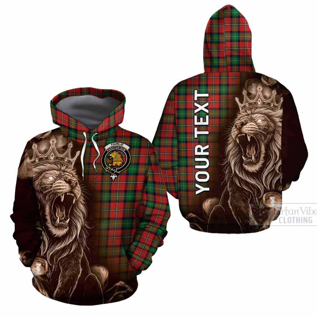 Fairlie Tartan Cotton Hoodie Roaring Lion Heritage
