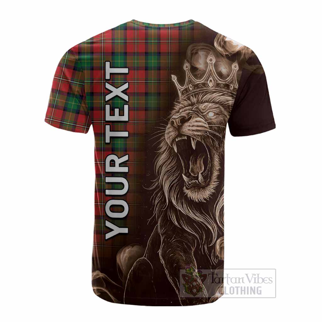 Fairlie Tartan Cotton T-shirt Roaring Lion Heritage