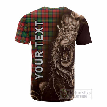 Fairlie Tartan Cotton T-shirt Roaring Lion Heritage