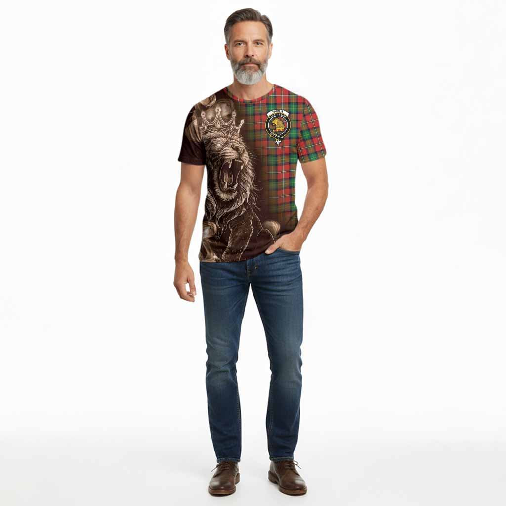 Fairlie Tartan Cotton T-shirt Roaring Lion Heritage
