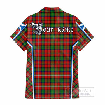 Fairlie Tartan Crest Cotton Hawaiian Shirt Scotland Coat of Arm Flag Style - Tartan Vibes Clothing