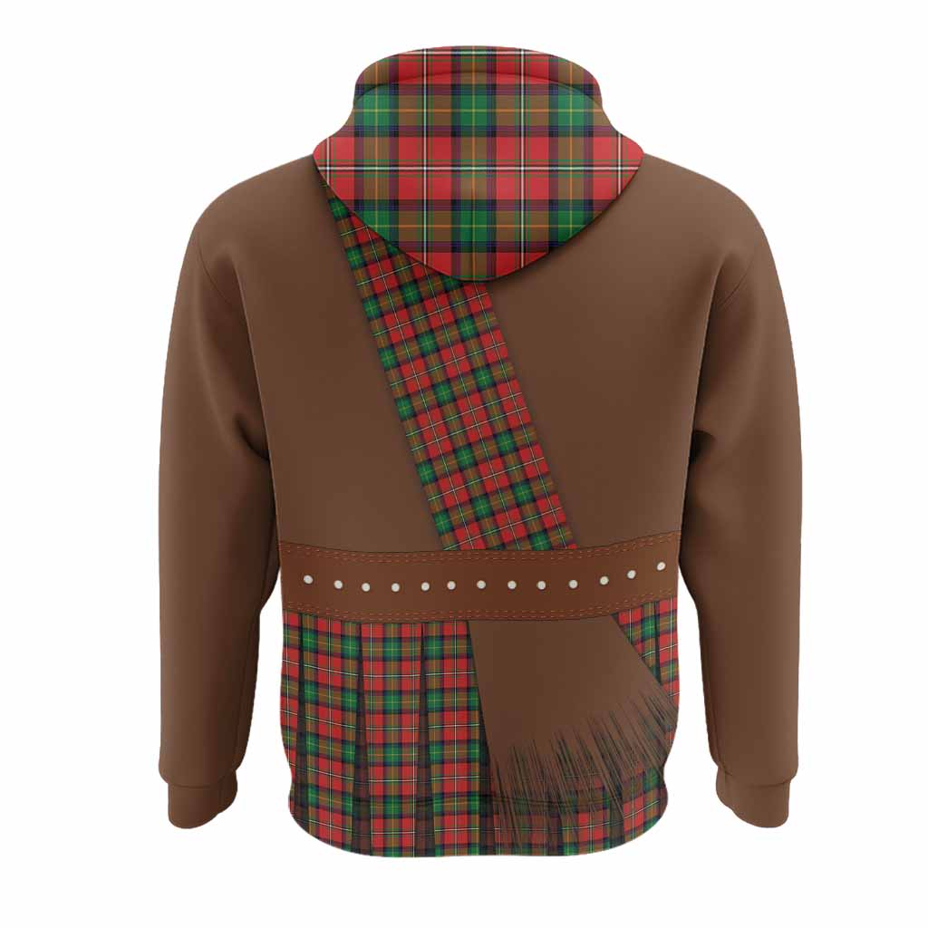 Fairlie Tartan Crest Hoodie Kilt Costume Style