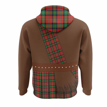 Fairlie Tartan Crest Hoodie Kilt Costume Style