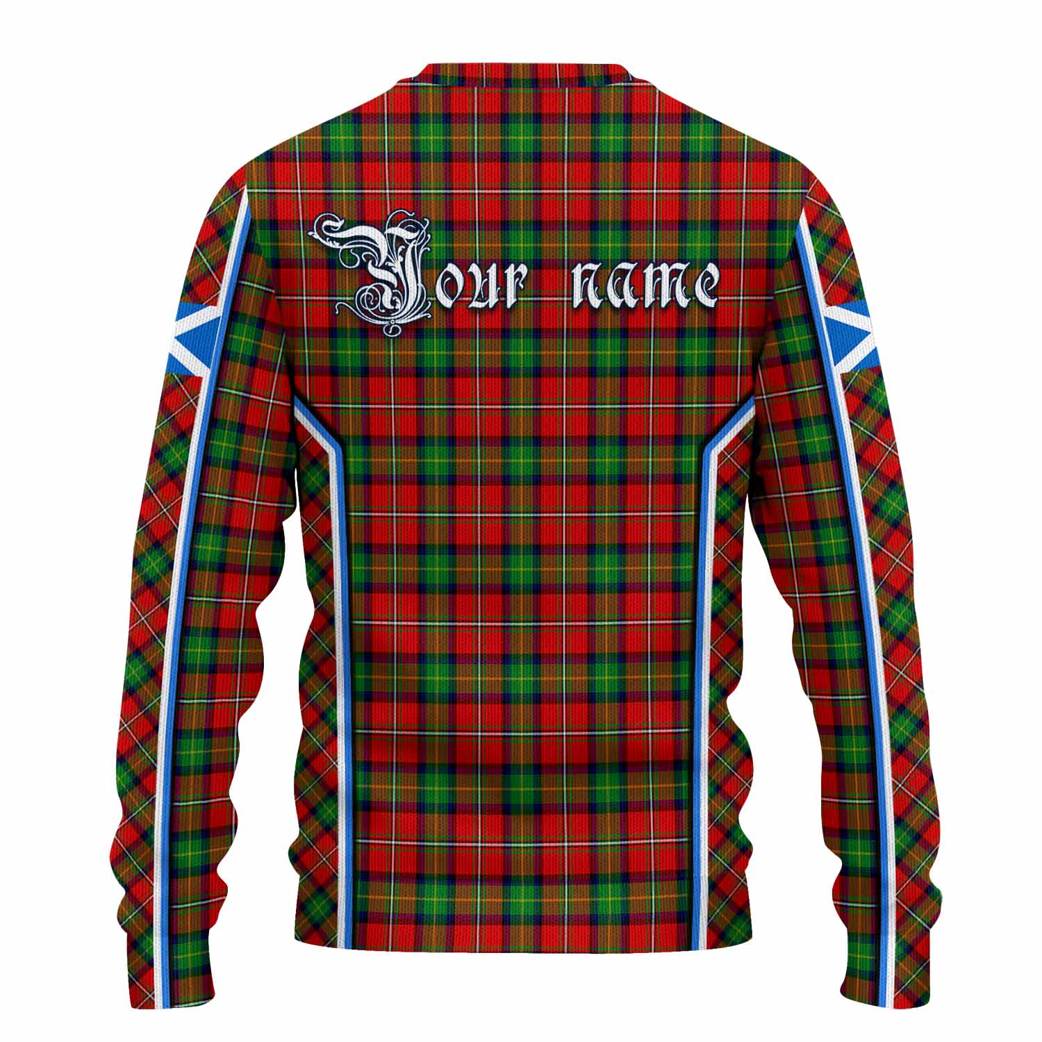 Fairlie Tartan Crest Knitted Sweater Scotland Coat of Arm Flag Style - Tartan Vibes Clothing