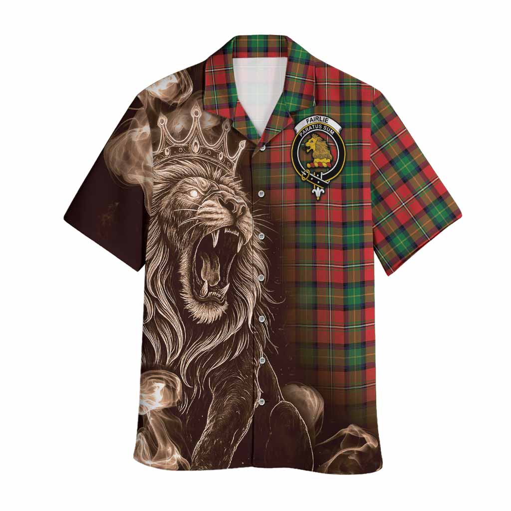 Fairlie Tartan Hawaiian Shirt Roaring Lion Heritage