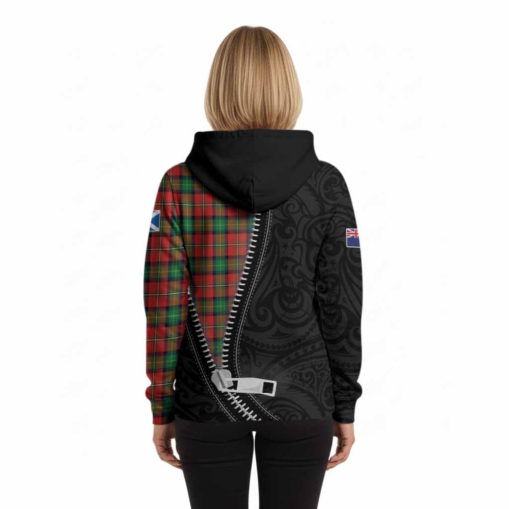 Fairlie Tartan Hoodie New Zealand Pattern Unique Zipper Stylized