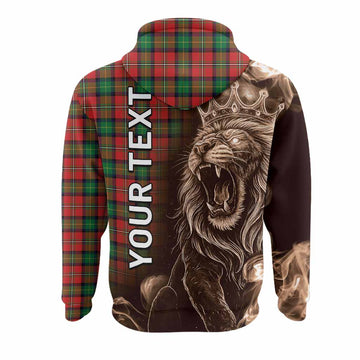 Fairlie Tartan Hoodie Roaring Lion Heritage