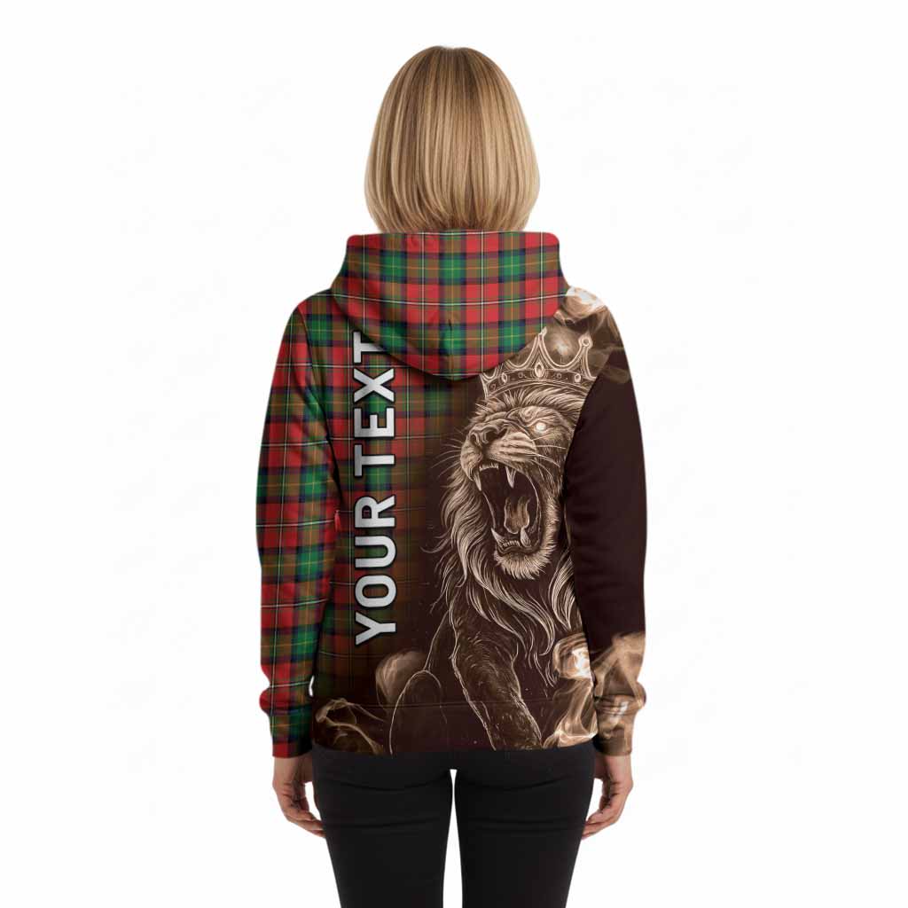 Fairlie Tartan Hoodie Roaring Lion Heritage