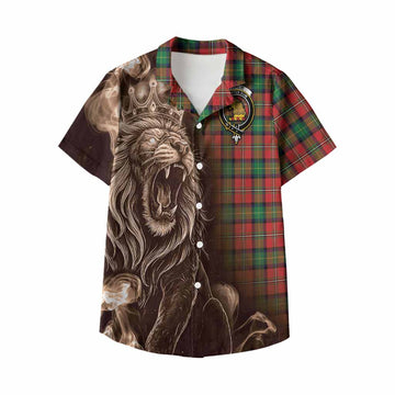 Fairlie Tartan Kid Hawaiian Shirt Roaring Lion Heritage